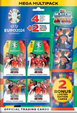 Karty Topps Euro 2024 Topps Cards mega multipack (67905) 34 sztuk