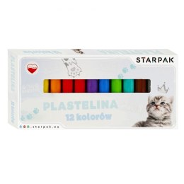 Plastelina Starpak 12 kol. Kotki mix (536884)