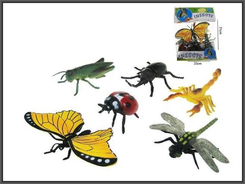 Figurka Hipo Insekty 10cm 6sztuk (HHZ20)