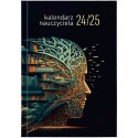 Kalendarz nauczyciela książkowy (terminarz) B5TN060B- Wydawnictwo Wokół Nas 2024/2025 B5 PCV bezbarwny B5 (modern)