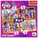 Puzzle Trefl My Little Pony Poznaj kucyki Pony 4w1 el. (34624)