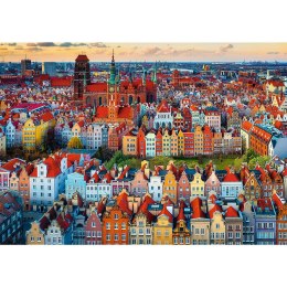 Puzzle Trefl Premium Plus Widok na Gdańsk 1000 el. (10856)