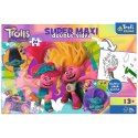 Puzzle Trefl Universal Trolls 3 Wesoły dzień Trolli 24 el. (41017)