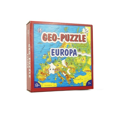 Puzzle (nd) geo puzzle Europa 30 el.