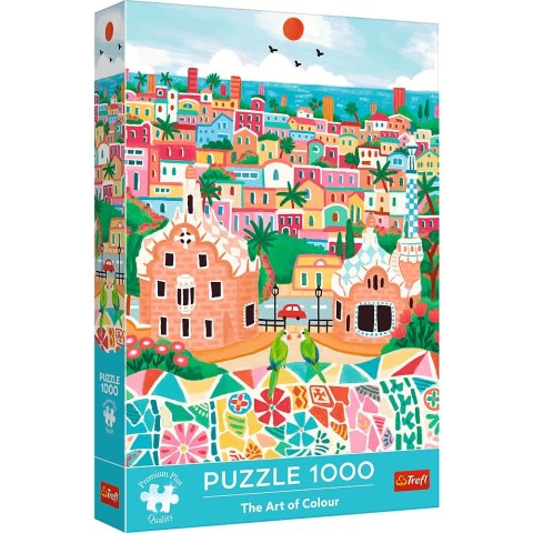 Puzzle Trefl The Art of Colour Premium Plus Barcelona, Hiszpania 1000 el. (10894)