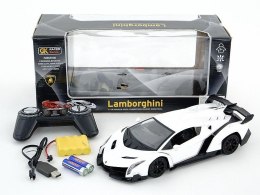 Samochód Adar na radio 1:18 R/C Lamborghini, 4 funkcje, ładowarka USB (606470)