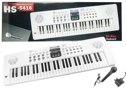 Organy Lean Elektryczne pianinko z mikrofonem USB (1277)