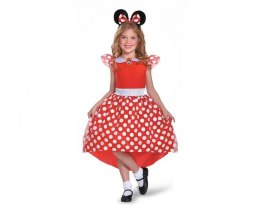 Kostium Godan Red Minnie Classic - Minnie Mouse (licencja), rozm. S (5-6 lat) (129399L-EU)