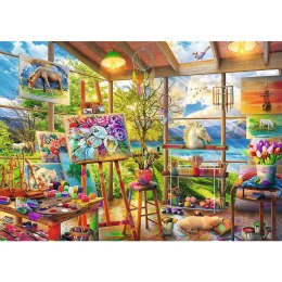 Puzzle Trefl Sztuka malowania 2x500 el. (37530)