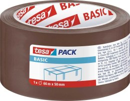 Taśma pakowa Tesa Basic 50mm brązowa 66m (58571-00000-00)