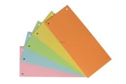 Przekładki kartonowe indeksujące Bantex 1/3 A4 mix kolorów 100 szt. 100553887