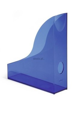 Pojemnik na dokumenty pionowy Durable A4 - niebieski przezroczysty [mm:] 73x306x 241 (1701712540)