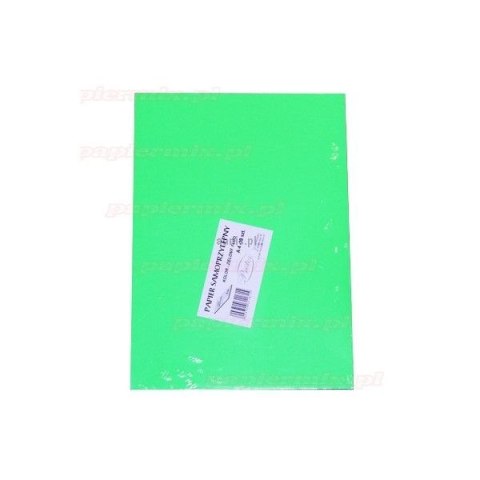 Etykieta samoprzylepna fluo A4 zielony fluorescencyjny [mm:] 210x297 Protos