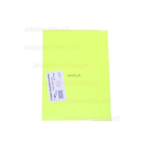 Etykieta samoprzylepna fluo A4 żółty fluorescencyjny [mm:] 210x297 Protos