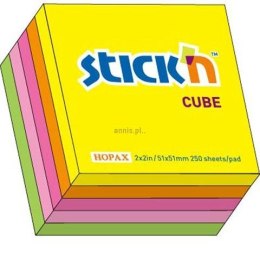 Notes samoprzylepny Stick'n Sticken mix 250k [mm:] 50x50 (21203)