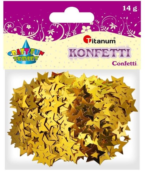 Konfetti Craft-Fun Series gwiazdki Titanum (284809)