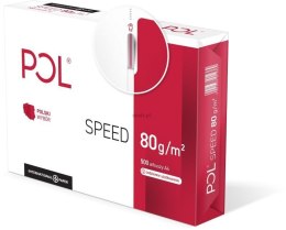 Papier ksero Pol speed A4 - biały 500k. 80g [mm:] 210x297