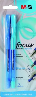 Długopis M&G Focus Semi Gel niebieski 0,5mm (ABP62977)