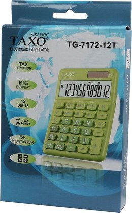 Kalkulator na biurko Taxo Graphic (TG-7172-12T)