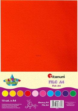 Filc Titanum Craft-Fun Series A4 kolor: mix 10 ark. [mm:] 210x297 (344561)