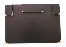 Podkład na biurko Warta z wyposażeniem - czarny [mm:] 700x500 (1824-910-012)