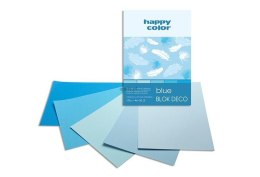 Zeszyt papierów kolorowych Happy Color Deco Blue A4 170g 20k [mm:] 210x297 (3717 2030-032)