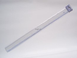 Linijka plastikowa Grales 50cm (L50 bl)