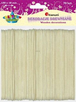 Ozdoba drewniana Titanum Craft-Fun Series patyczki (BG005)
