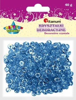 Koraliki kreatywne Titanum Craft-Fun Series plastikowe ciemnoniebieskie (40g)
