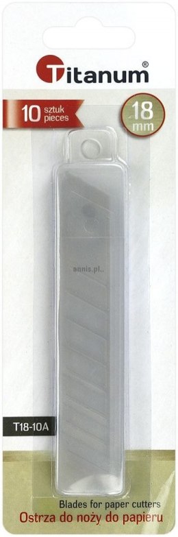 Ostrza do noży Titanum ostrza do noży 18mm (T18-10A)
