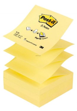 Notes samoprzylepny 3M żółty 100k [mm:] 76x76 (R330)