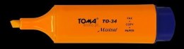 Zakreślacz Toma, pomarańczowy 1,0-5,0mm (TO-334 5 2)