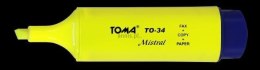 Zakreślacz Toma, żółty 1,0-5,0mm (TO-334 0 2)