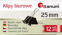 Klip Titanum 25 mm 25mm czarny (BC25)