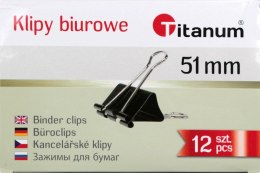 Klip Titanum 51mm czarny (BC51)