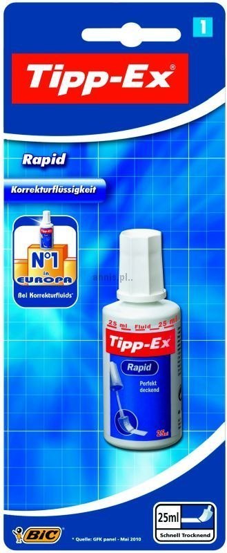 Korektor w płynie (z pędzelkiem) Tipp-Ex Rapid 20ml (8859912)