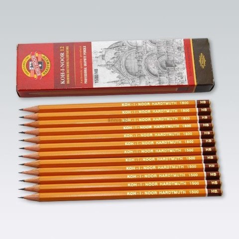 Ołówek techniczny Koh-I-Noor 9H 12 sztuk (1500)