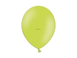 Balon gumowy Partydeco pastelowy 100 szt zielony jasny 100mm 12cal