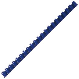 Grzbiety do bindowania Titanum A4 - niebieski śr. 14mm (14N)