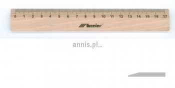 Linijka drewniana Leniar 16cm