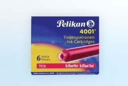 Naboje krótkie Pelikan TP/6 czerwony czerwony (301192)