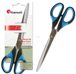 Nożyczki Titanum ergonomiczne 18cm (SH004-03)