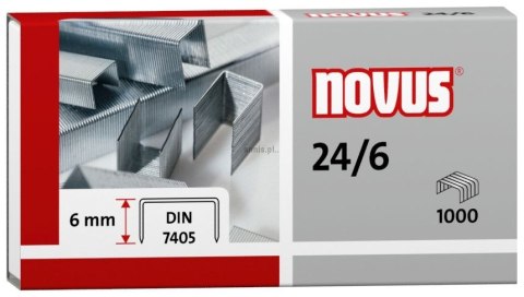 Zszywki Novus 24/6 Super