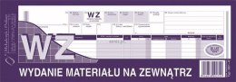 Druk samokopiujący Michalczyk i Prokop WZ wydanie materiału na zewnątrz 1/2 A4 80k. (361-0)