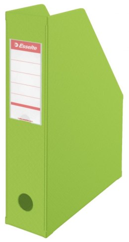 Pojemnik na dokumenty pionowy Esselte A4 - zielony [mm:] 72x318x 242 (56006)