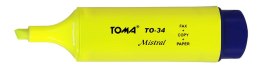 Zakreślacz Toma, żółty 1,0-5,0mm (TO-334 0 2)