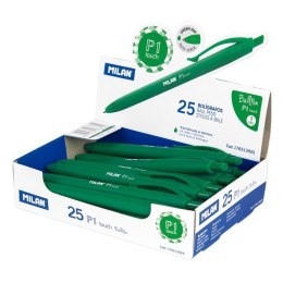 Długopis olejowy Milan P1 zielony 1,0mm (176513925)