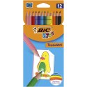 Kredki ołówkowe Bic Kids Tropicolors 2 12 kol 12 kol. (832568)