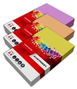 Papier kolorowy Emerson kolorowy 8022 A4 - czerwony 80g (xem408022)
