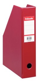 Pojemnik na dokumenty pionowy A4 bordowy folia [mm:] 72x318x 242 Esselte (56050)